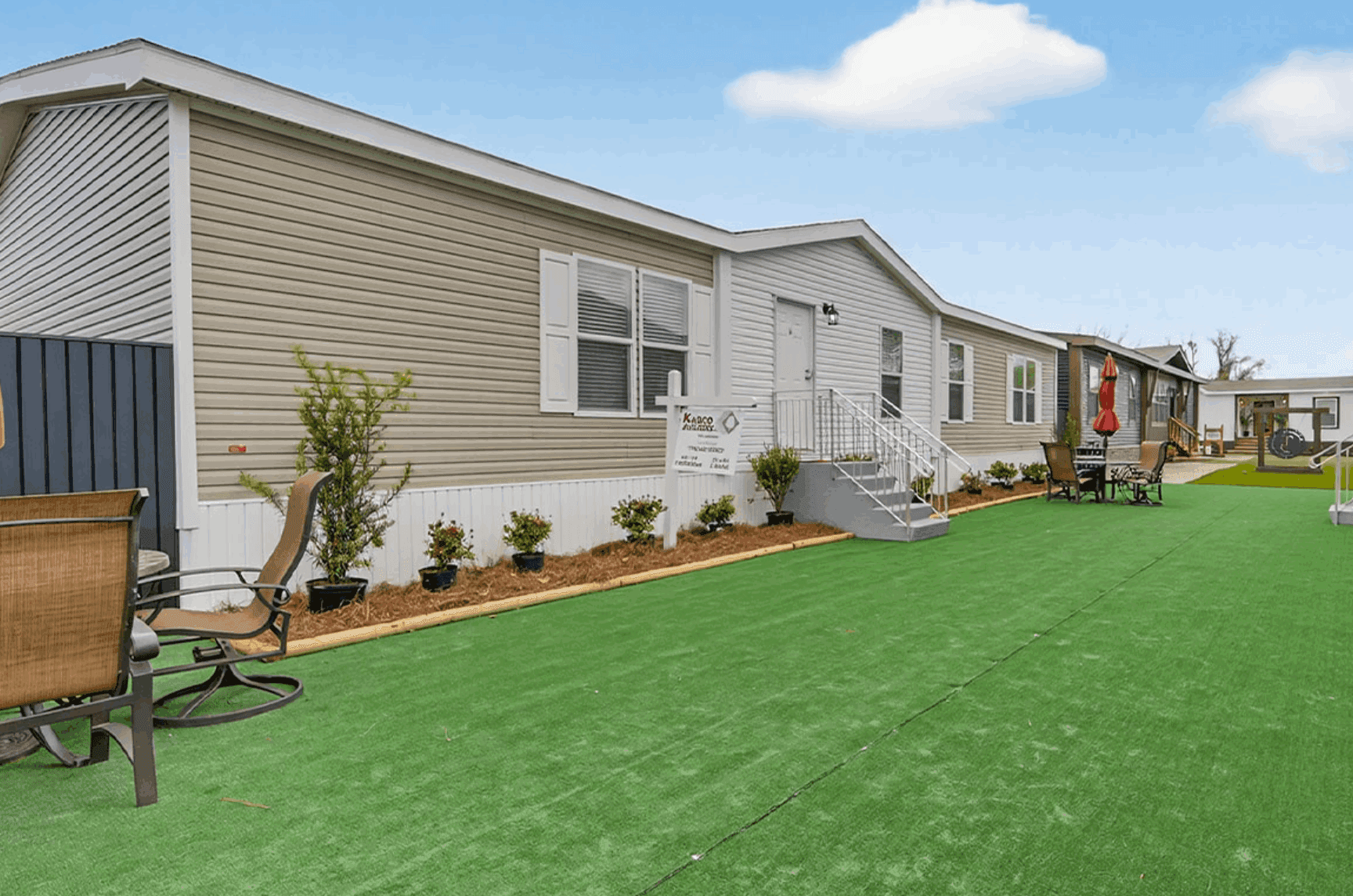 Marlin hero, elevation, and exterior home features
