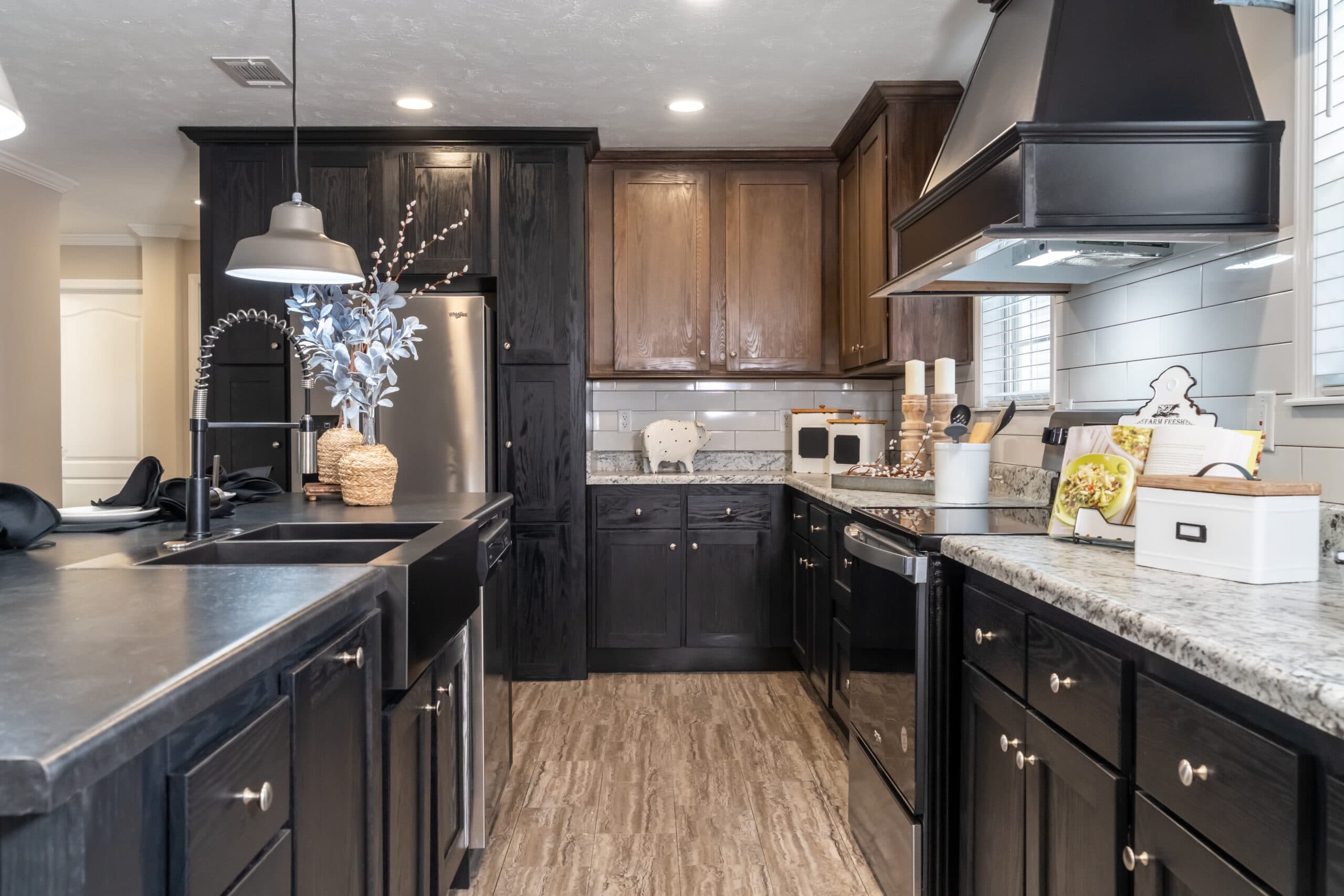 The howitzer kitchen home features