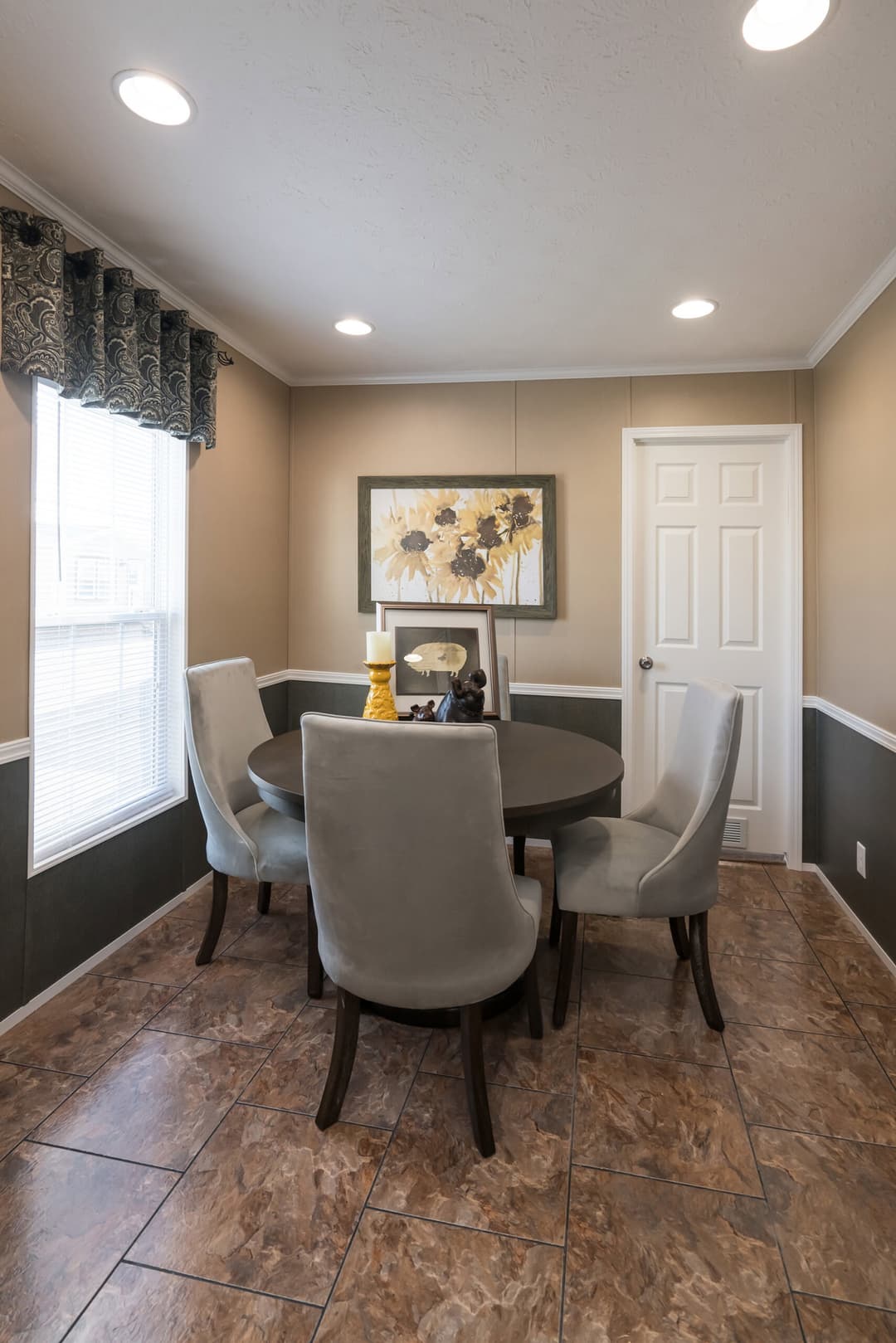 The kimber interior home features