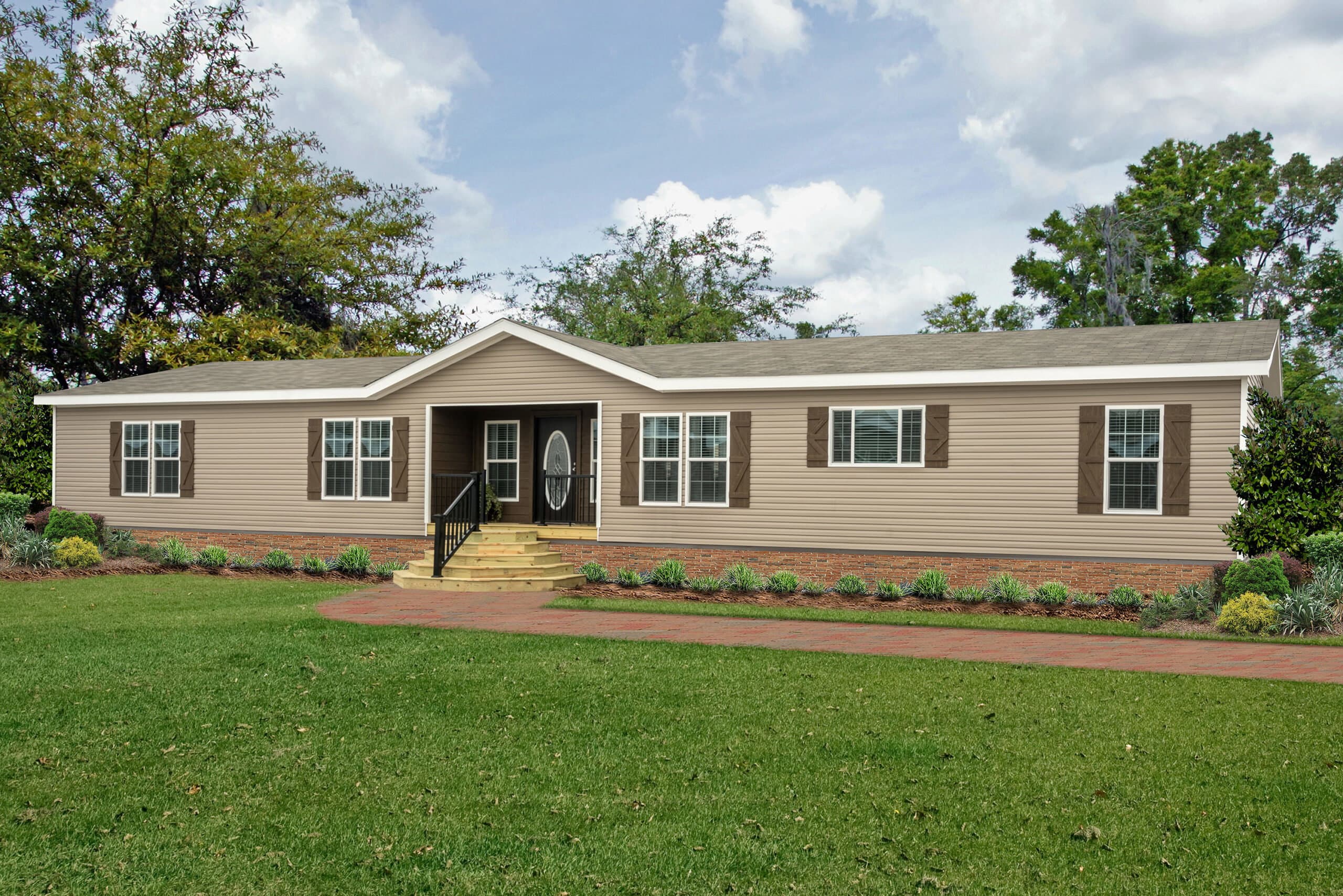 The rock hero, elevation, and exterior home features