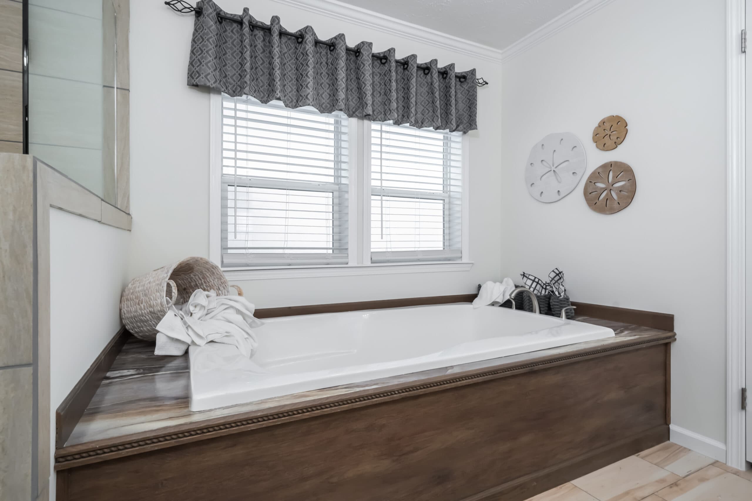 The colt 45 bathroom home features